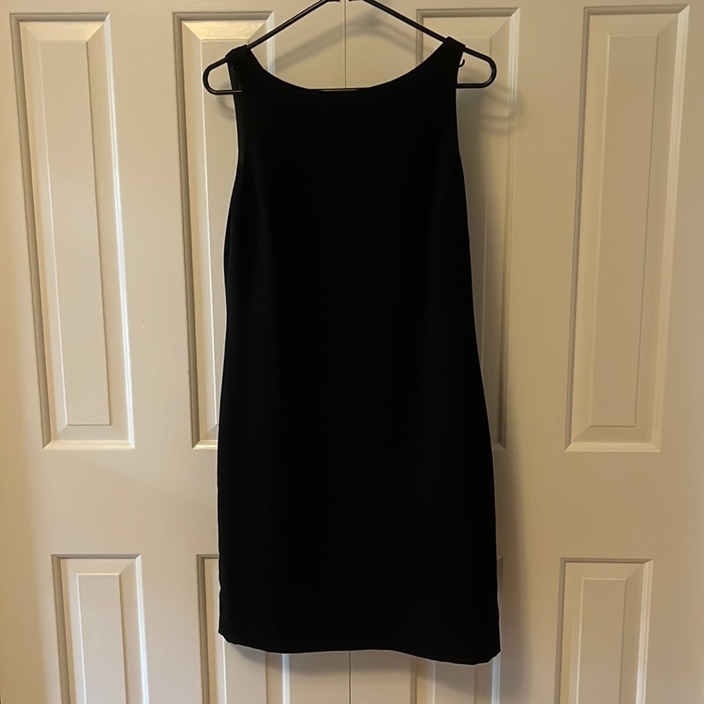 Banana Republic Classic LBD with shawl back